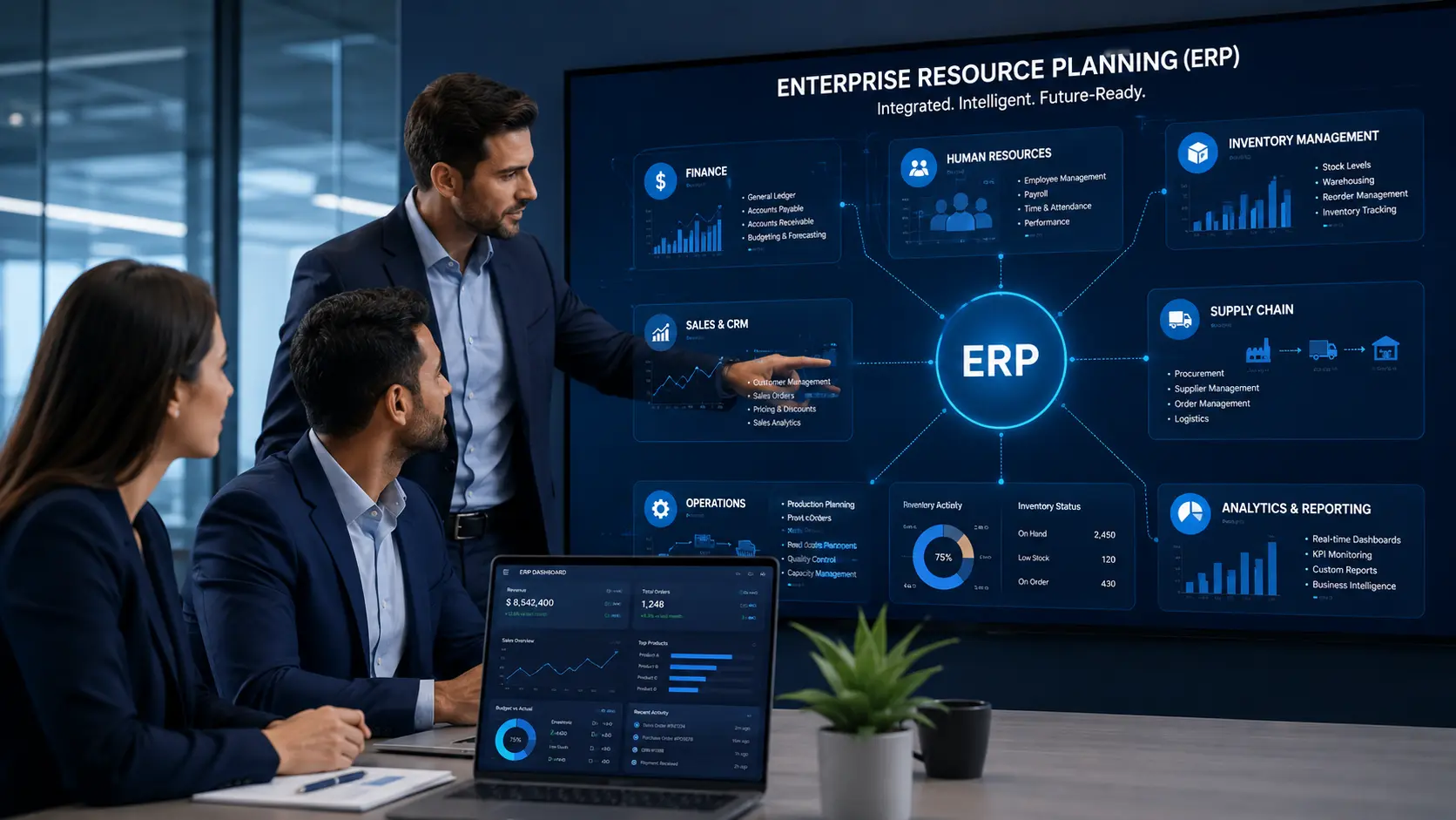Enterprise Resource Planning (ERP): Meaning, Components, and Examples — Tekizz blog post
