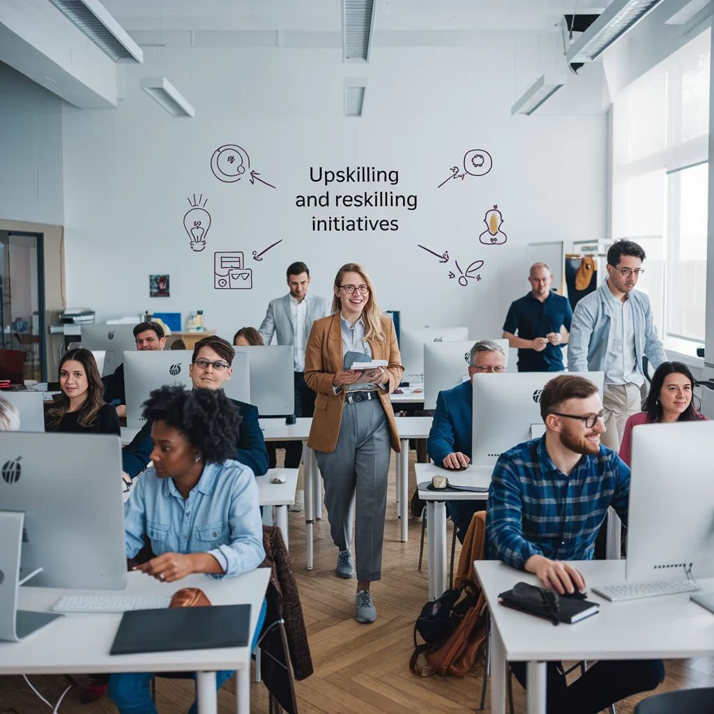 Upskilling and Reskilling: Navigating the Future of Work