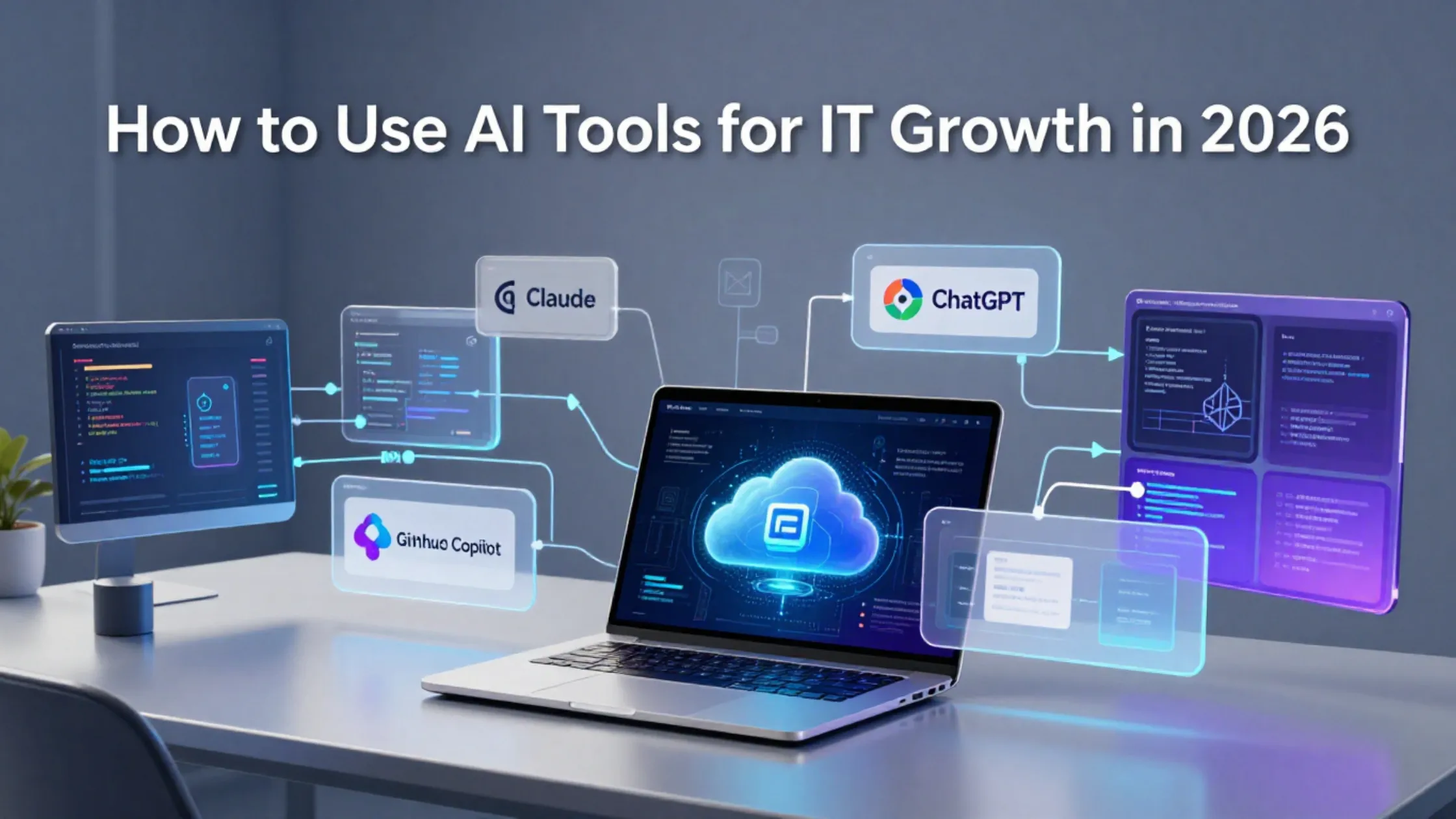 How to Use AI Tools for IT Growth in 2026 — Tekizz blog post