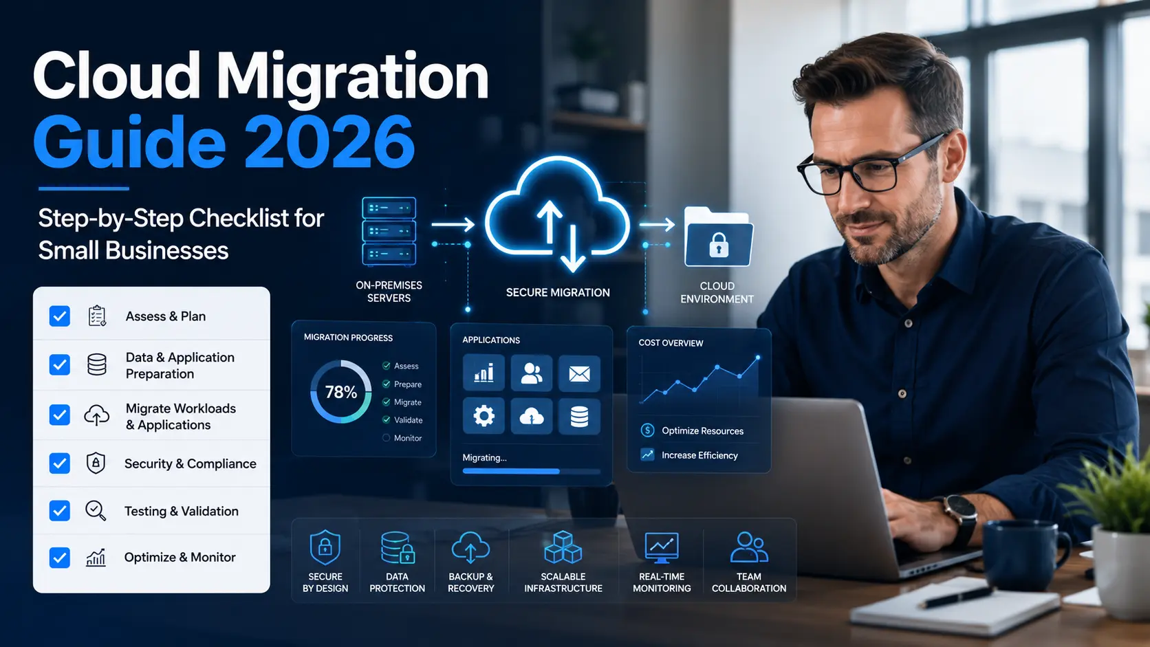 Cloud Migration Guide 2026: Step-by-Step Checklist for Small Businesses — Tekizz blog post